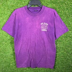 Vintage Screen Stars Best Purple T Shirt‎ Beehive Graphic Tee Made in USA Mens L
